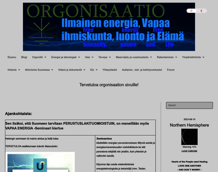 Orgonisaatio.fi thumbnail