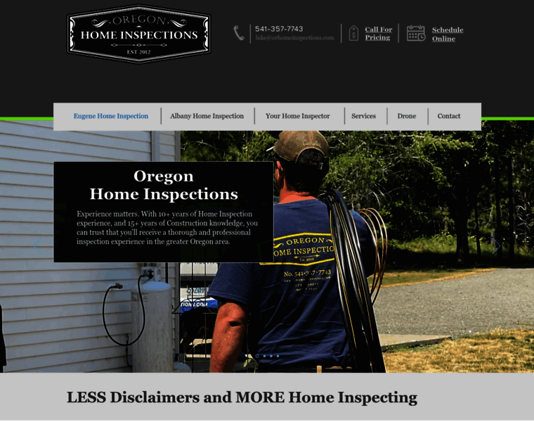 Orhomeinspections.com thumbnail