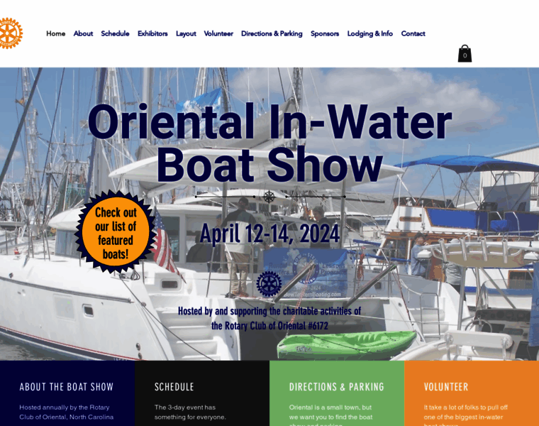 Orientalboatshow.com thumbnail