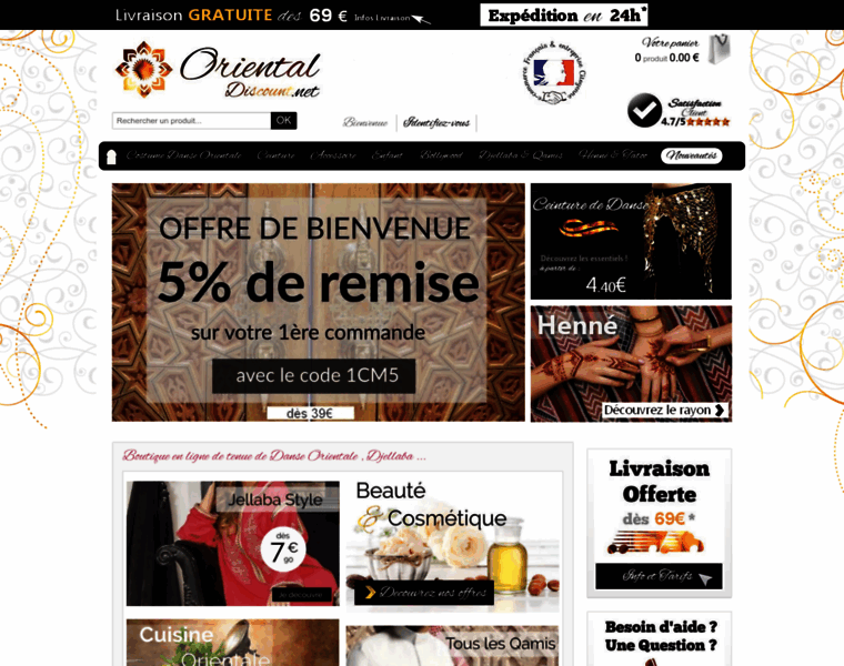 Orientaldiscount.fr thumbnail
