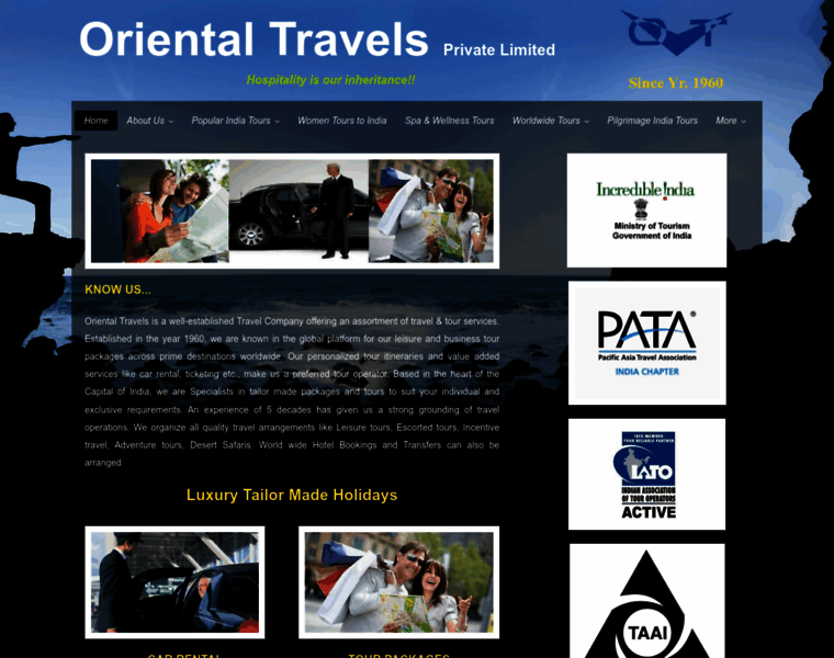 Orientaltravels.com thumbnail