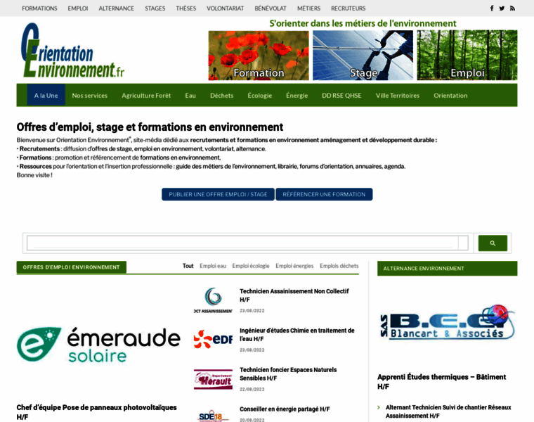Orientation-environnement.com thumbnail
