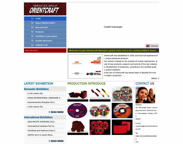 Orientcraft-abrasives.com thumbnail