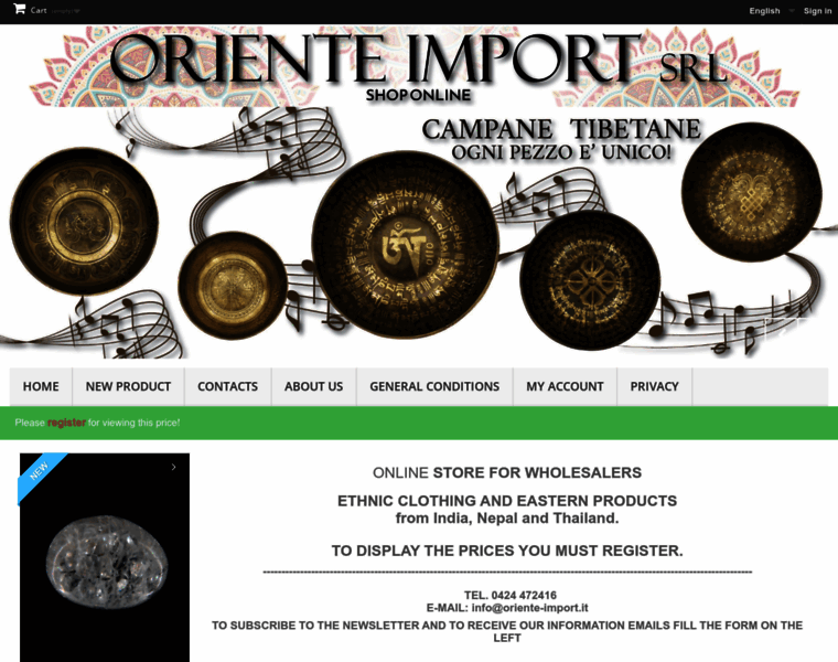 Oriente-import.it thumbnail