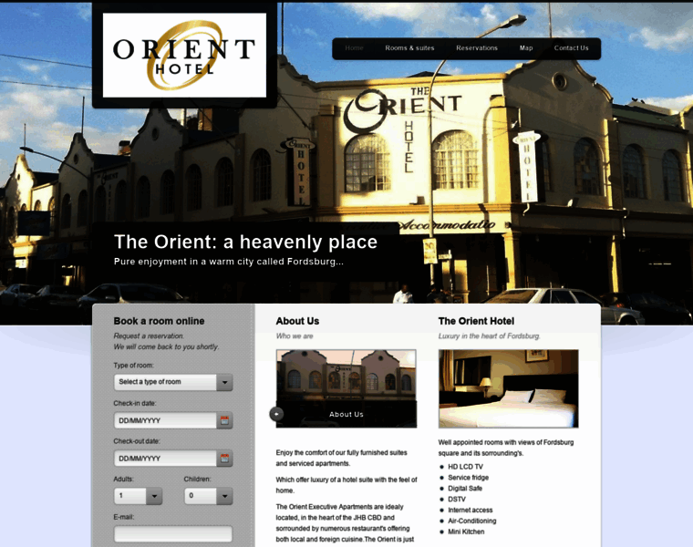 Orienthotel.co.za thumbnail