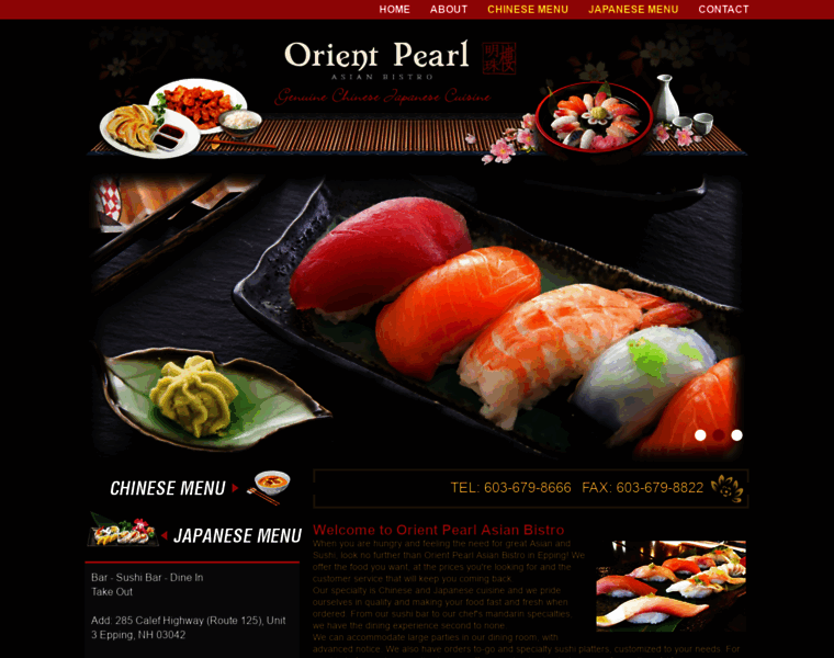 Orientpearlrestaurant.com thumbnail