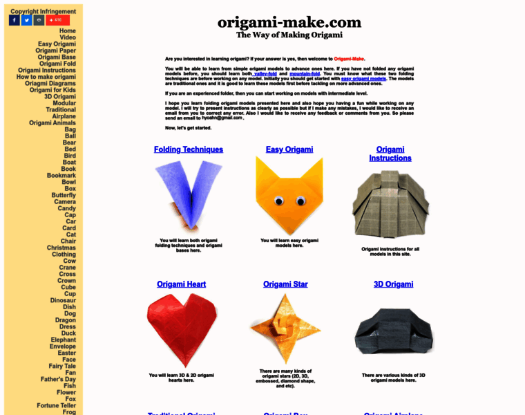 Origami-make.org thumbnail