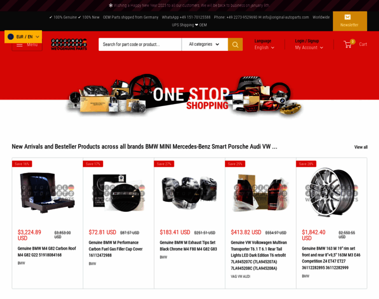 Original-autoparts.com thumbnail