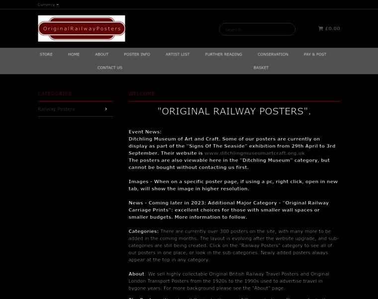 Originalrailwayposters.co.uk thumbnail Originalrailwayposters.co.uk thumbnail