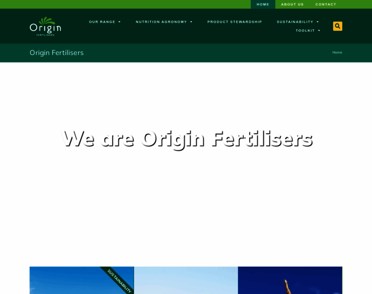 Originfertilisers.co.uk thumbnail