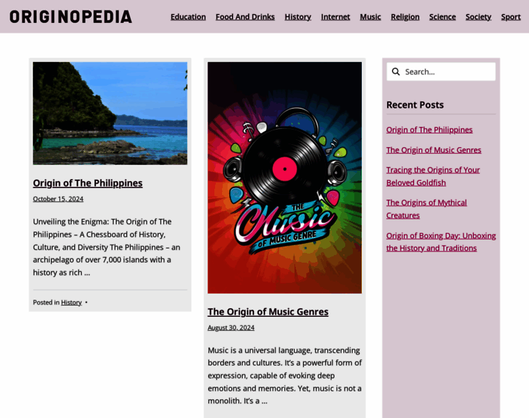 Originopedia.com thumbnail Originopedia.com thumbnail