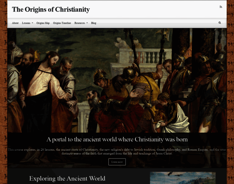 Originsofchristianity.net thumbnail