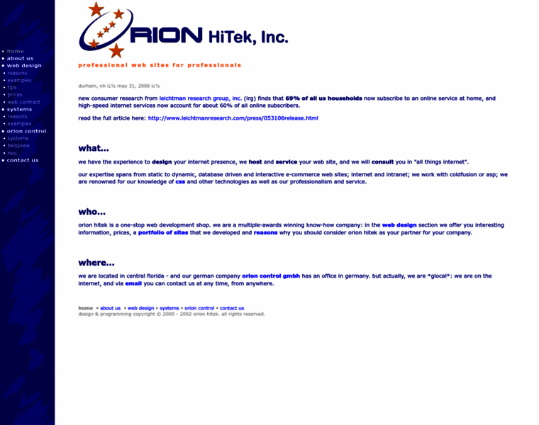 Orion-hitek.com thumbnail