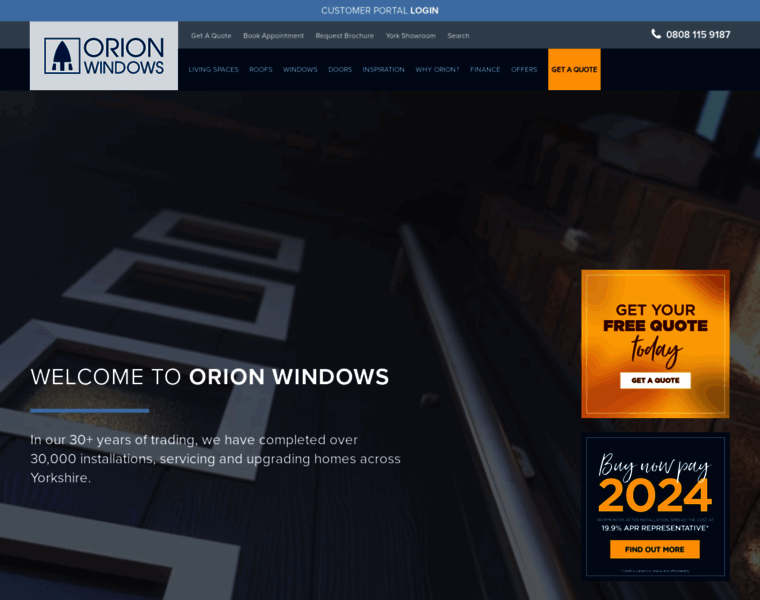 Orion-windows.co.uk thumbnail