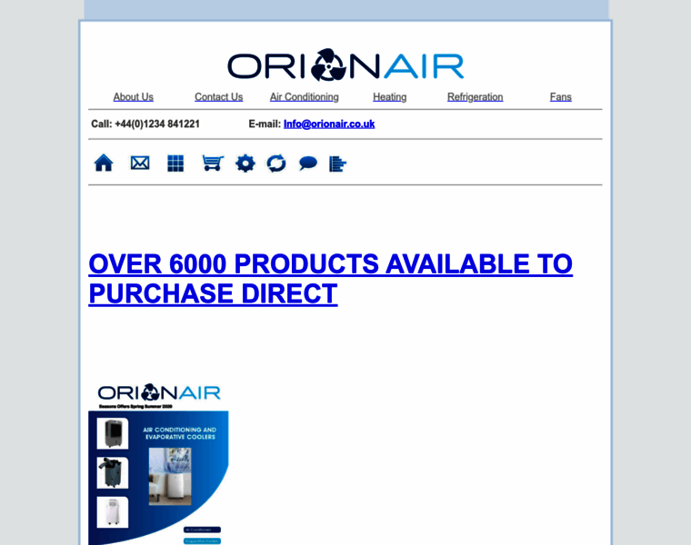 Orionair.co.uk thumbnail