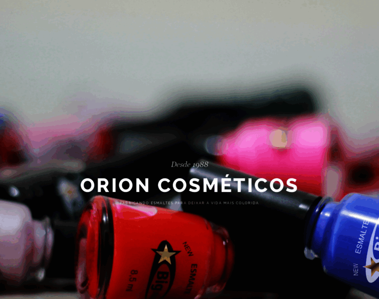 Orioncosmeticos.com.br thumbnail