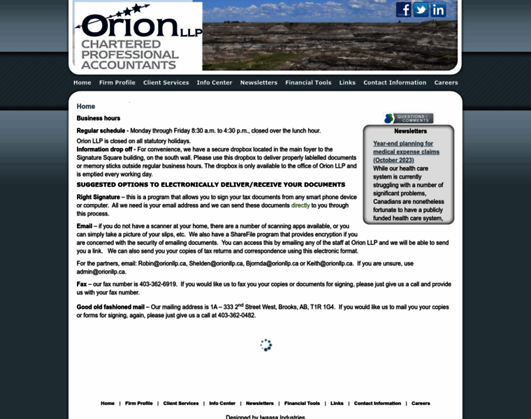 Orionllp.ca thumbnail