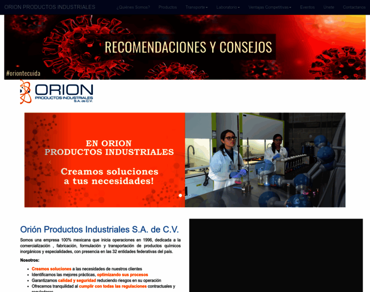 Orionproductos.com.mx thumbnail