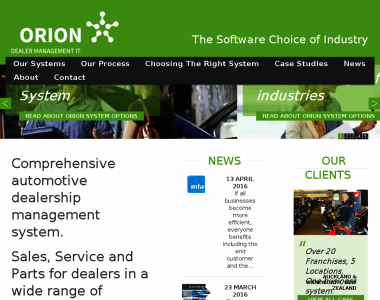 Orionsystems.co.nz thumbnail