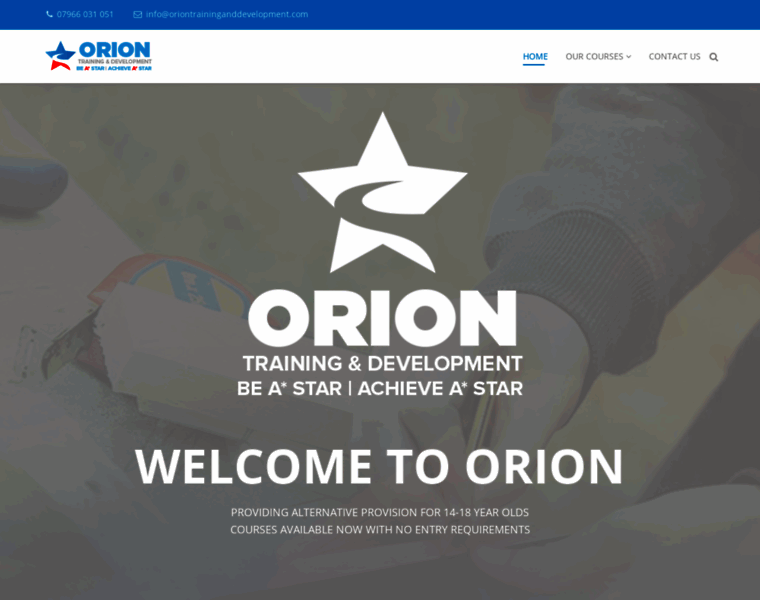Oriontraininganddevelopment.co.uk thumbnail