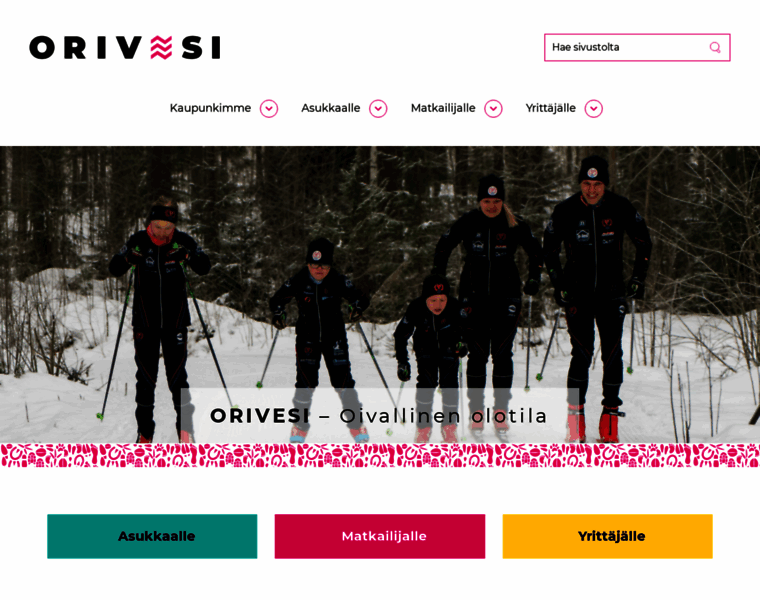 Orivesi.fi thumbnail