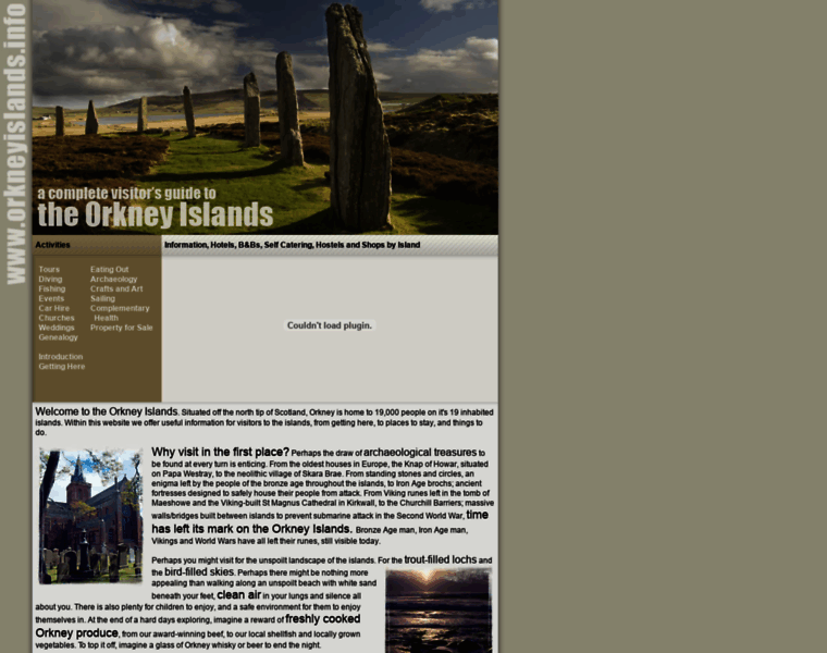 Orkneyislands.info thumbnail