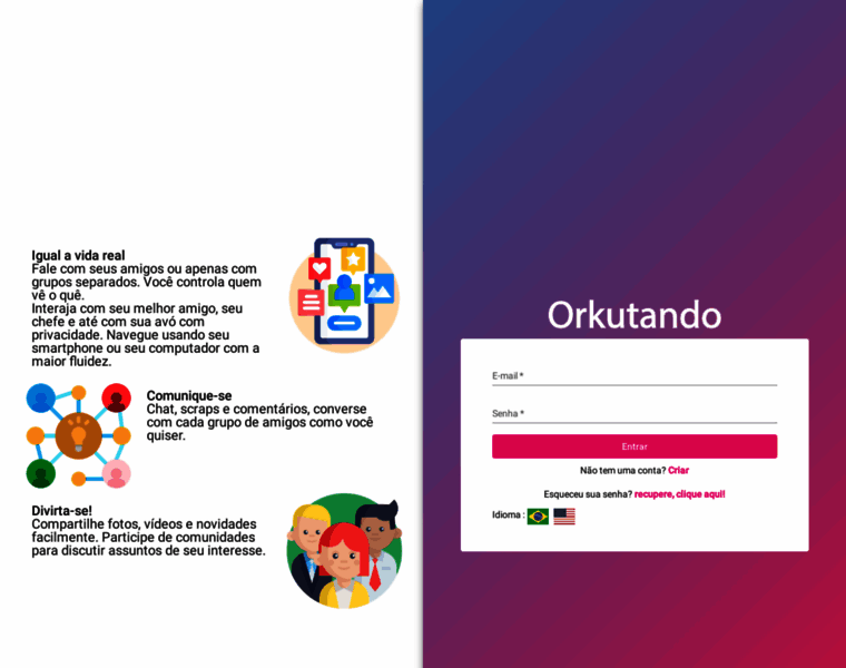 Orkutando.online thumbnail