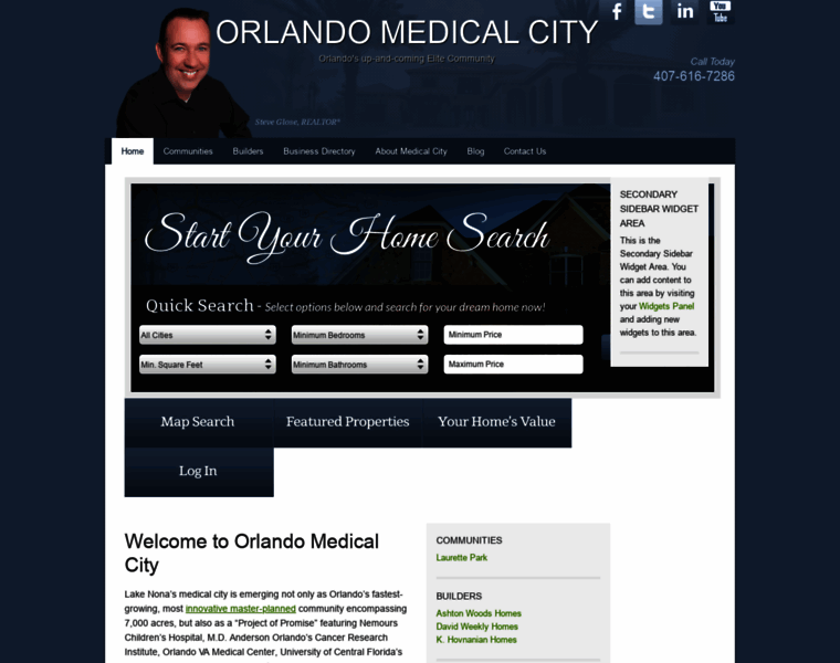 Orlandomedicalcity.com thumbnail