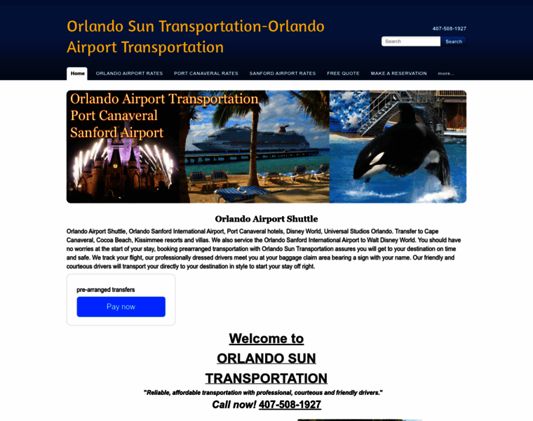 Orlandosuntransportation.com thumbnail