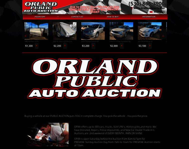 Orlandpublicautoauction.com thumbnail