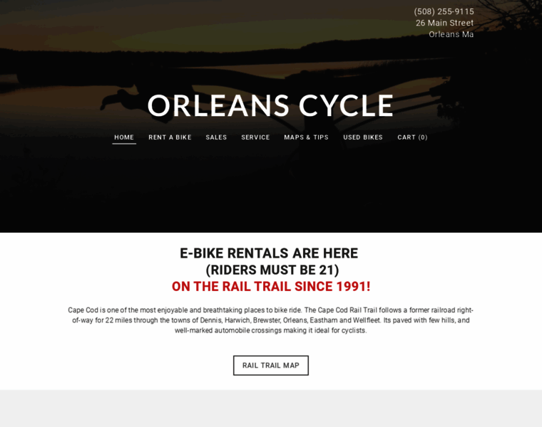 Orleanscycle.com thumbnail