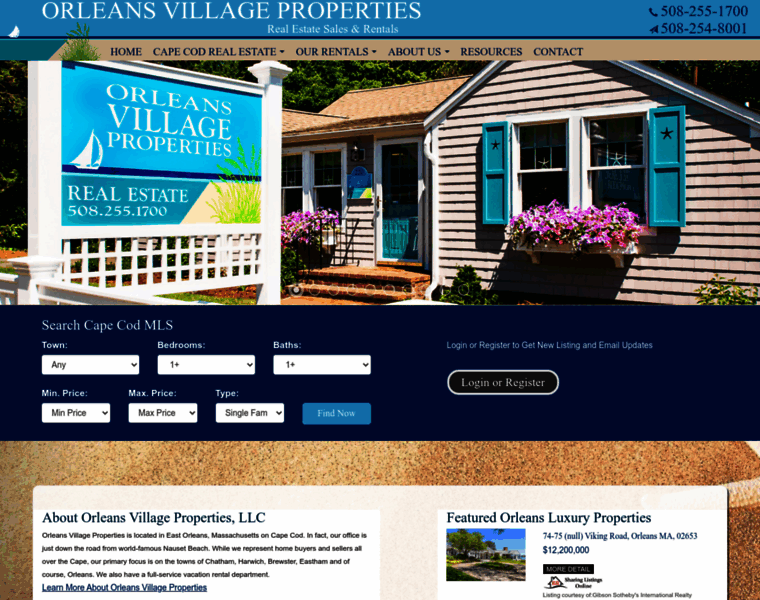 Orleansvillageproperties.com thumbnail