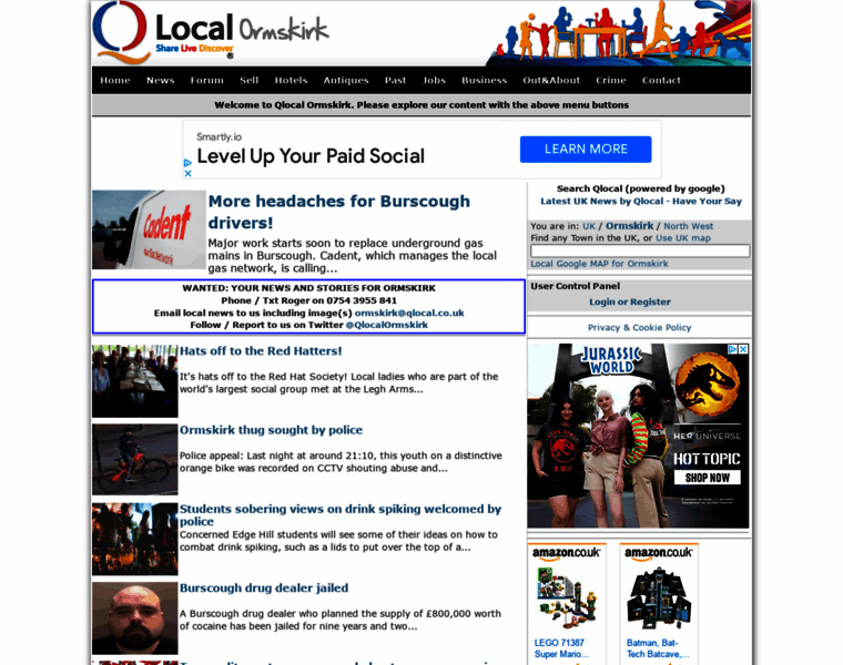 Ormskirk.qlocal.co.uk thumbnail