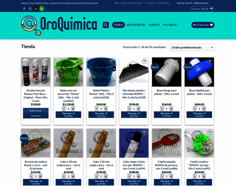 Oroquimica.com thumbnail