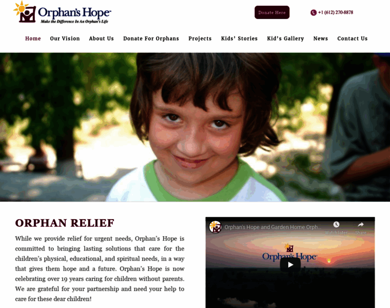 Orphanshope.org thumbnail