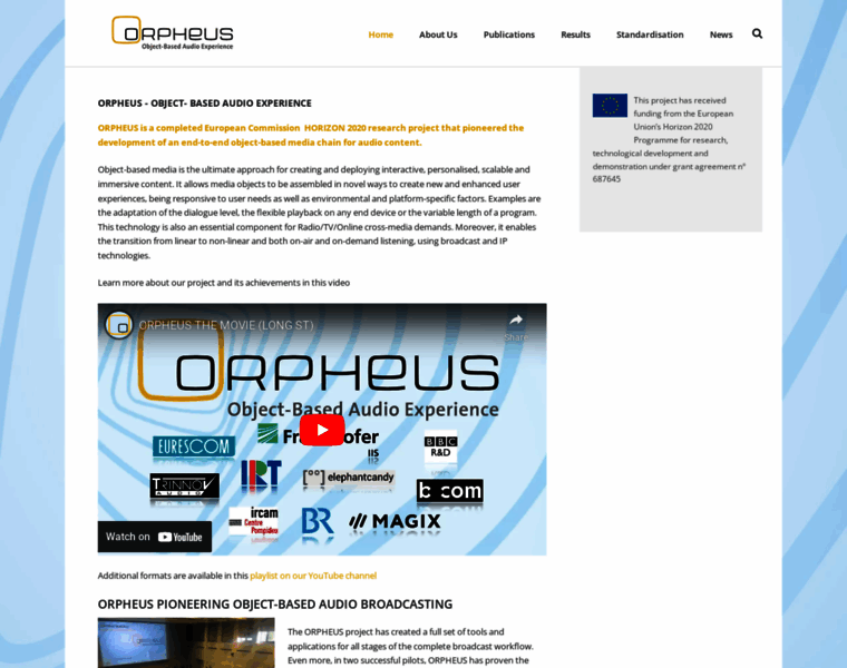 Orpheus-audio.eu thumbnail