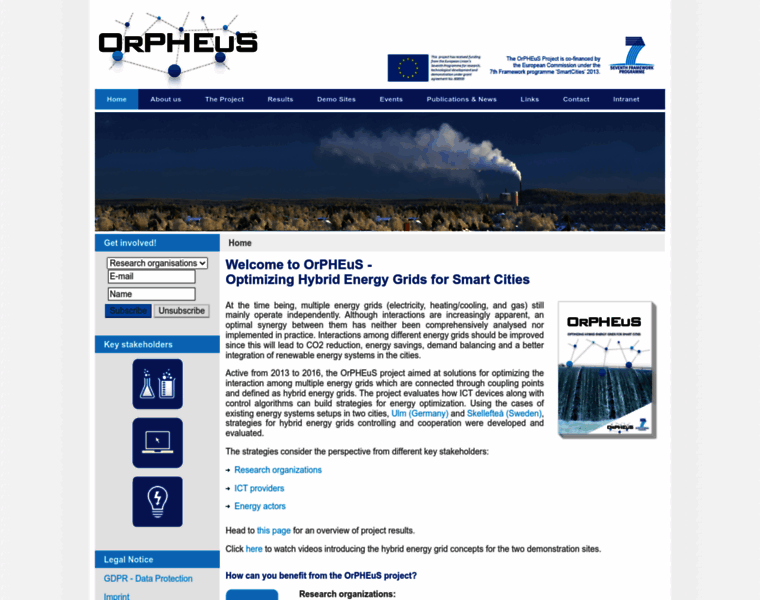 Orpheus-project.eu thumbnail Orpheus-project.eu thumbnail