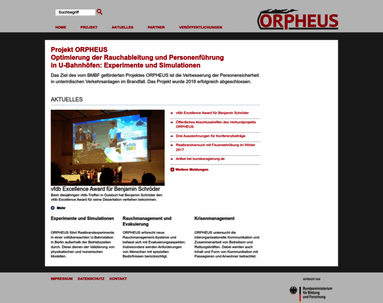 Orpheus-projekt.de thumbnail