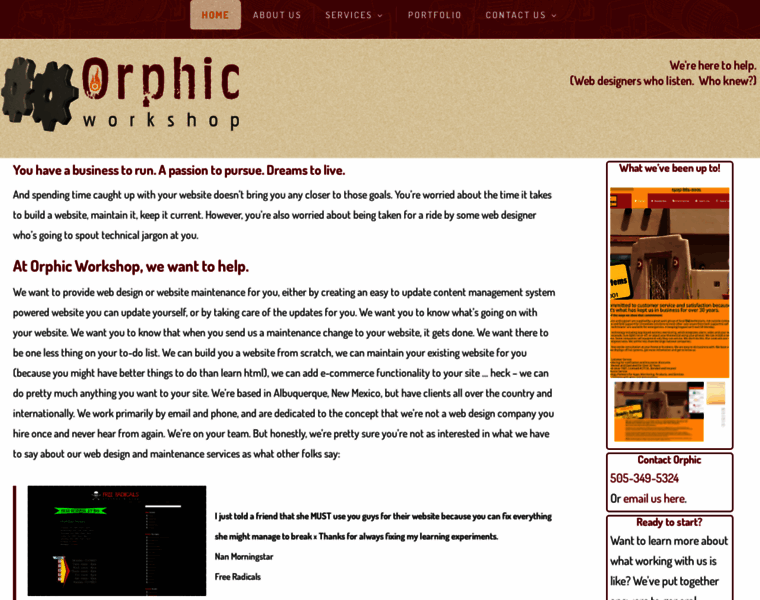 Orphicworkshop.com thumbnail