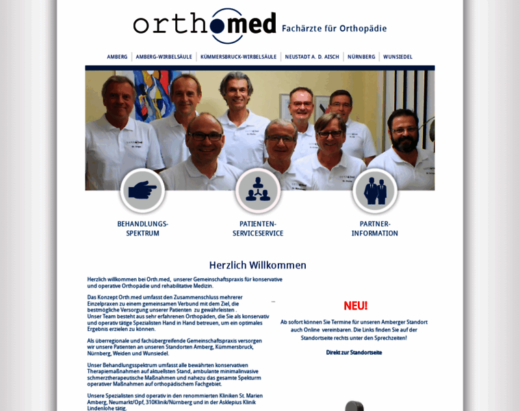 Orthmed-amberg.de thumbnail Orthmed-amberg.de thumbnail