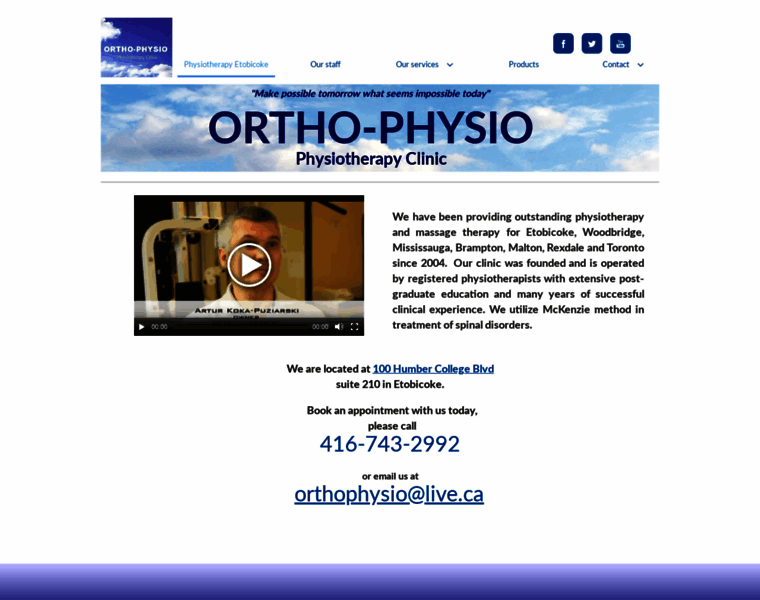Ortho-physio.com thumbnail