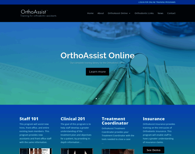 Orthoassist.com thumbnail