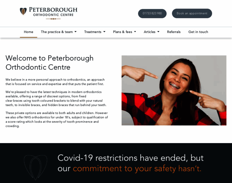Orthodontics-peterborough.co.uk thumbnail