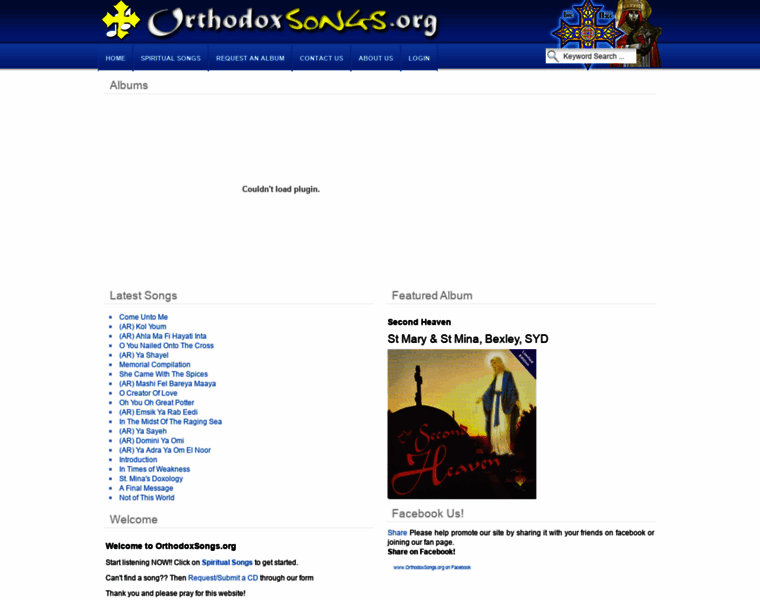 Orthodoxsongs.org thumbnail