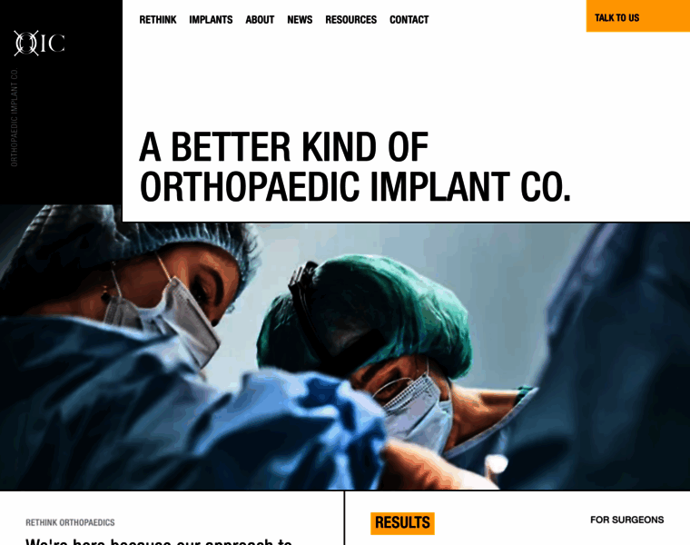 Orthoimplantcompany.com thumbnail