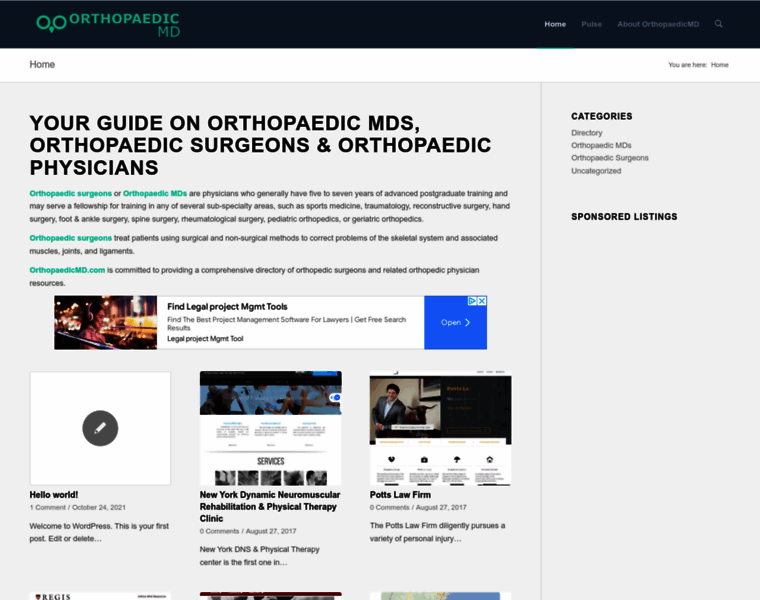 Orthopaedicmd.com thumbnail