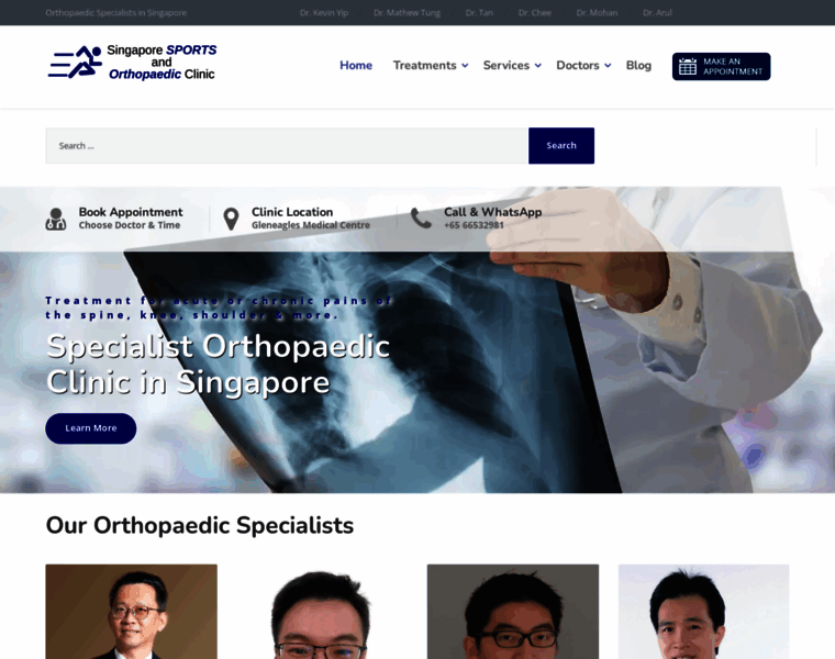 Orthopaedics.com.sg thumbnail