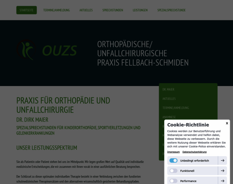 Orthopaedie-praxis-fellbach.de thumbnail