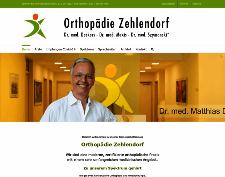 Orthopaedie-zehlendorf.de thumbnail