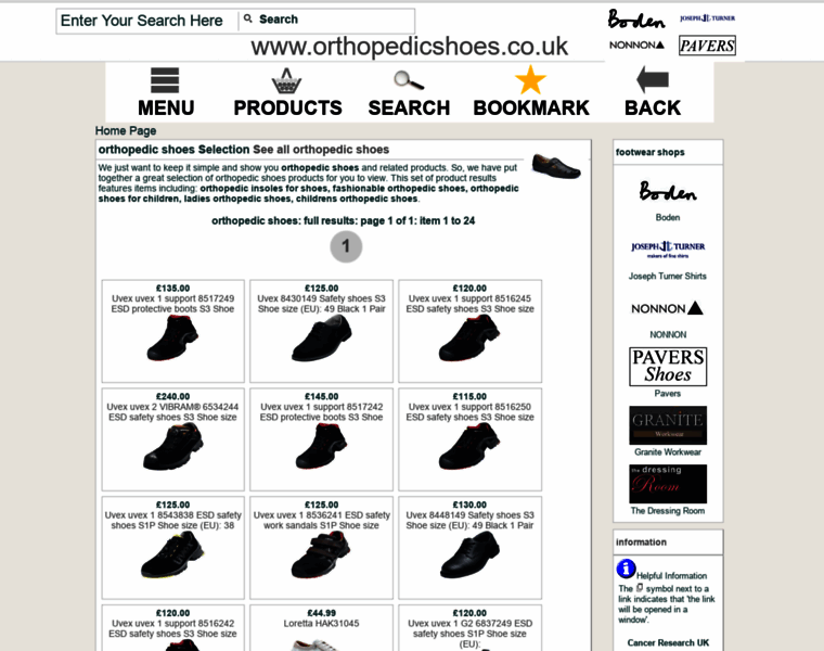 Orthopedicshoes.co.uk thumbnail